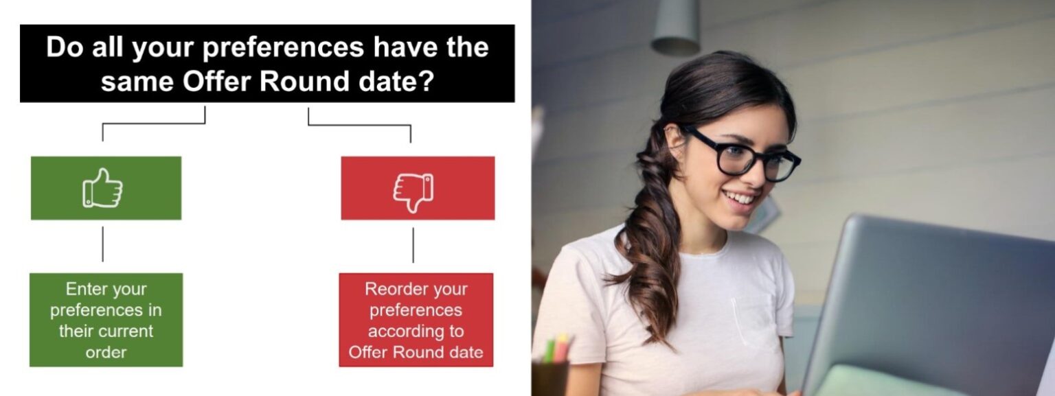 How to organise your QTAC preference list by offer round date