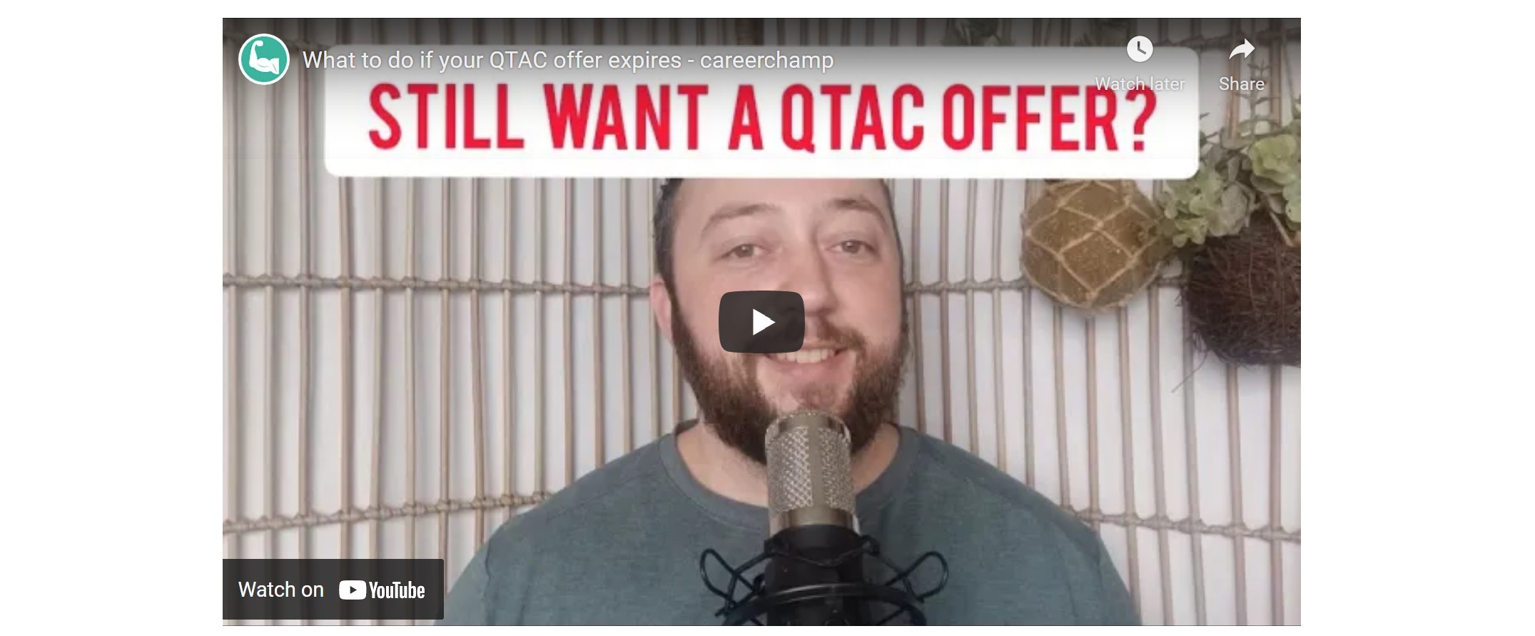 What To Do If Your QTAC Offer Expires